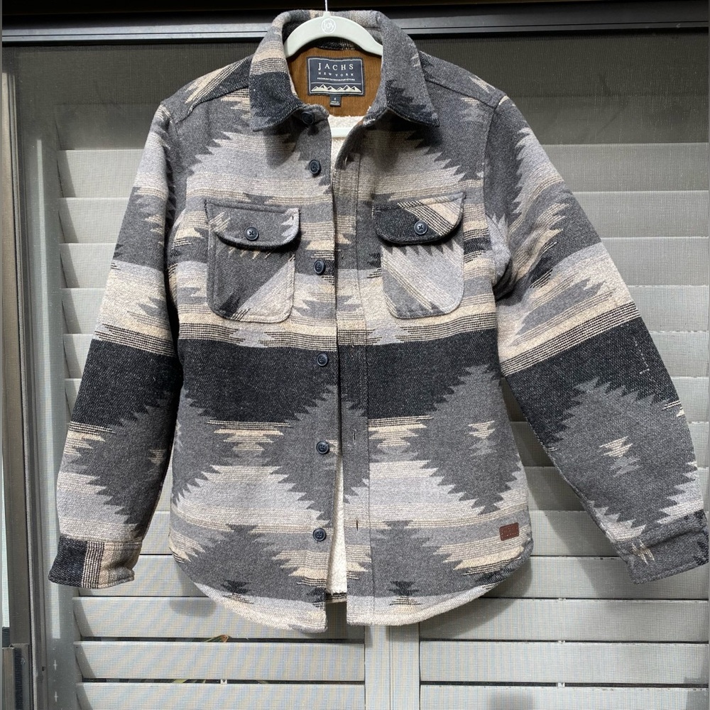 NWT Jachs New York Wool Blend Sherpa Lined Jacket Size S - Picture 9 of 15